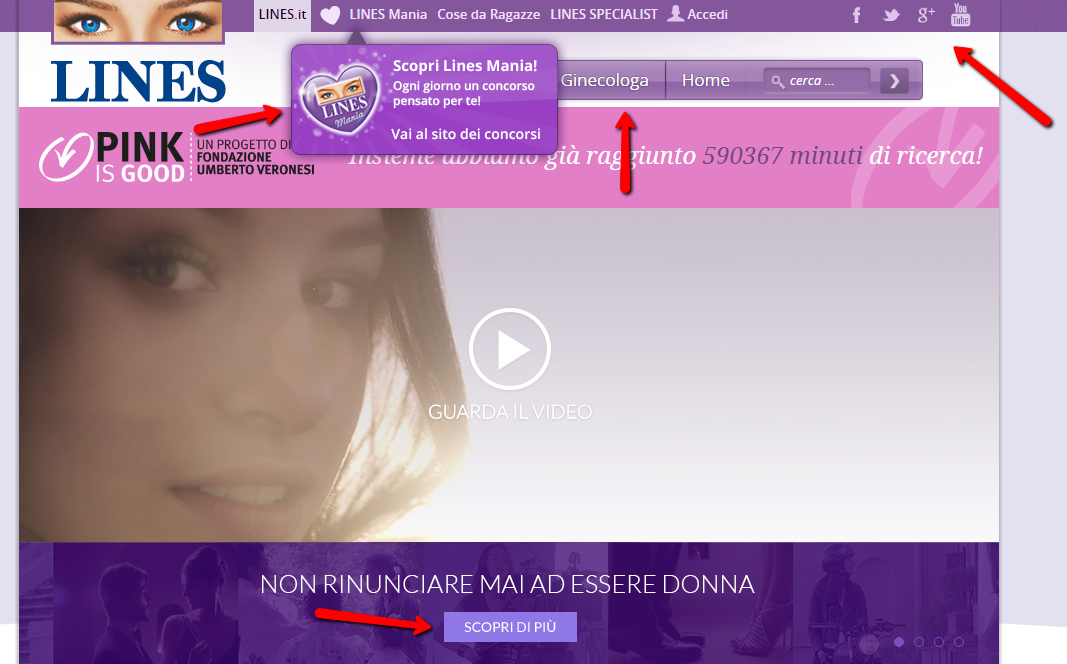 Marketing e Colori Lines