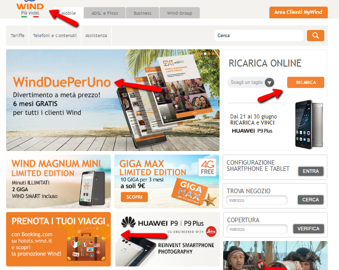 Marketing e Colori Wind
