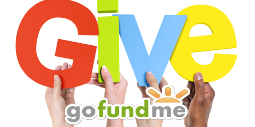gofundme e paypal